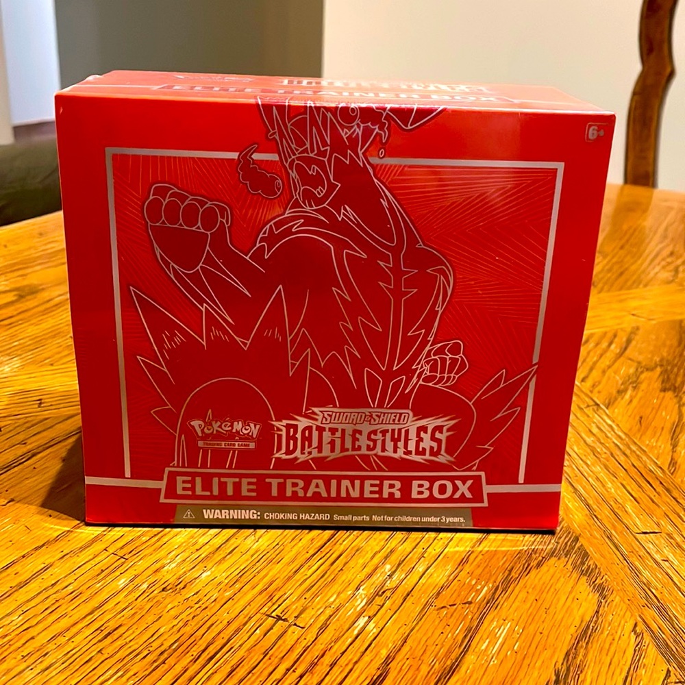 Brand new, unopened. Pokémon Sword & Shield BattleStyles Elite Trainer Box